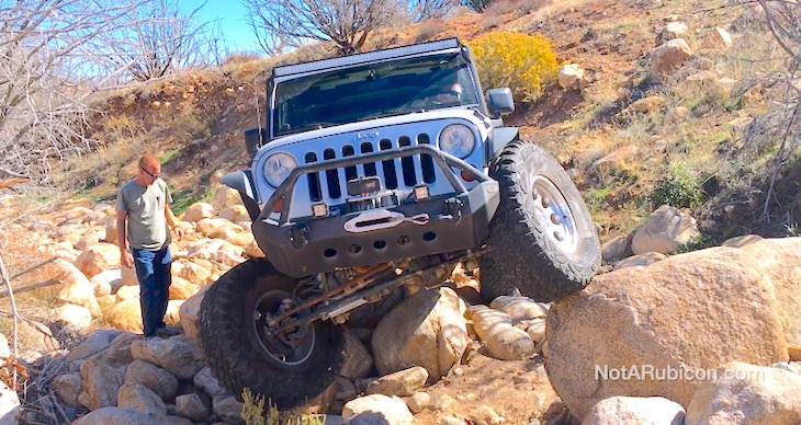Jeep at Marble Canyon