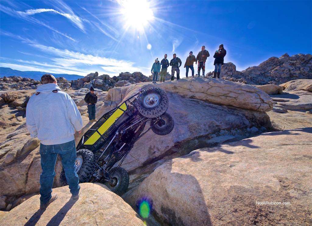 Buggy stuck at Cougar Buttes