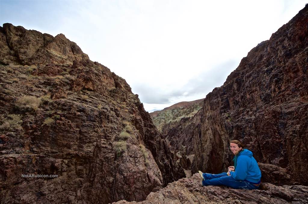 Wall Street canyon at Calico