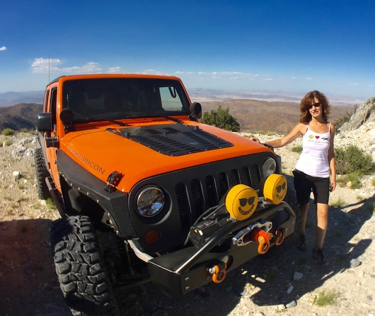 The NotARubicon and Mrs. NotARubicon on Tip Top Mountain in Big Bear