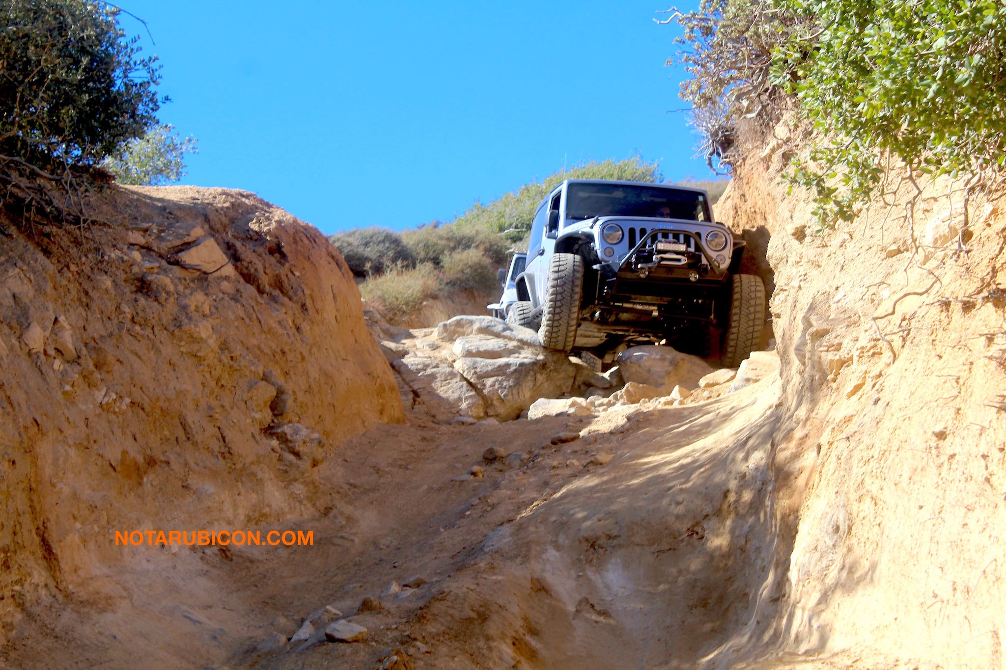 coming down The Chute on Cleghorn trail