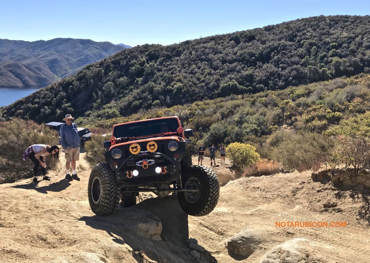 On 3-Wheels heading up Cleghorn