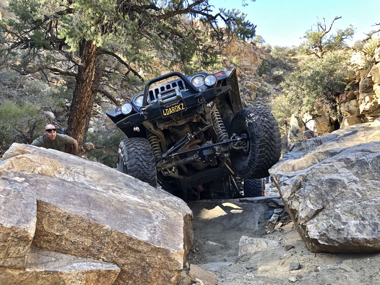 Extra credit spot on Sidewinder Trail