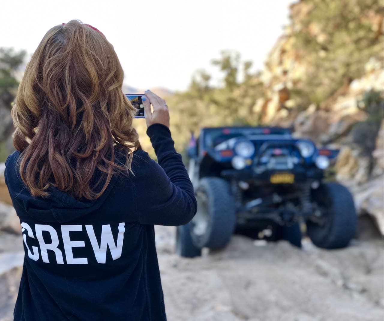 Jeep TJ in Mottino Wash