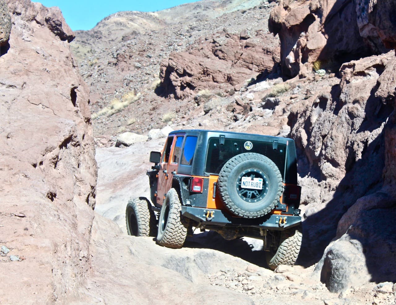 The Notarubicon Jeep on Doran Scenic 4x4 Trail