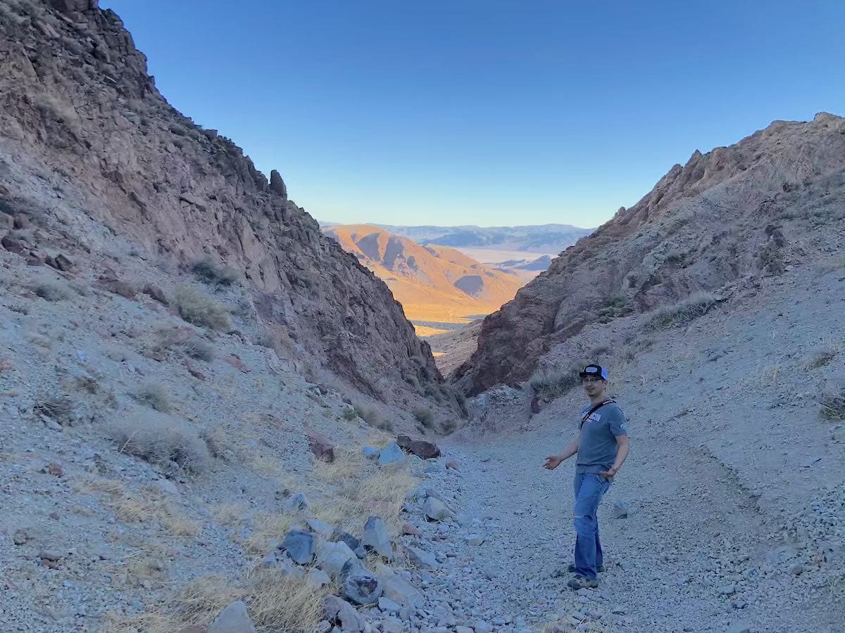 At the top of NotaRubicon Trail near Ft. Irwin