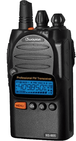 Picture of the Wouxun KG-805G GMRS walkie-talkie